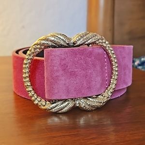 Sezane artemis belt pink 80 like new